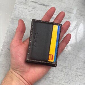 Slim Leather Front Pocket Credit Card Holder Wallet